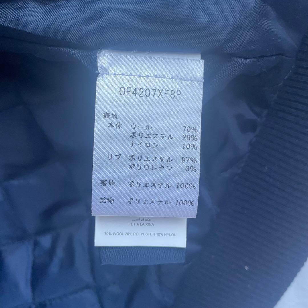 デ*ル様 極美品 バックロゴ XLマイケルコース ジャケット MA1 紺 キルテ