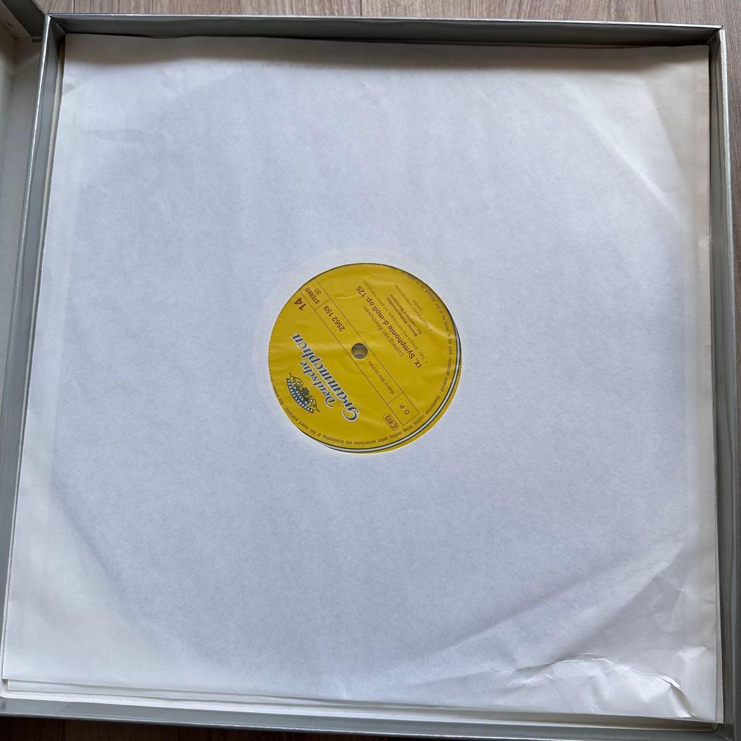 西独盤　レナード・バーンスタイン、ウィーンフィル、ベートーヴェン交響曲 8LP