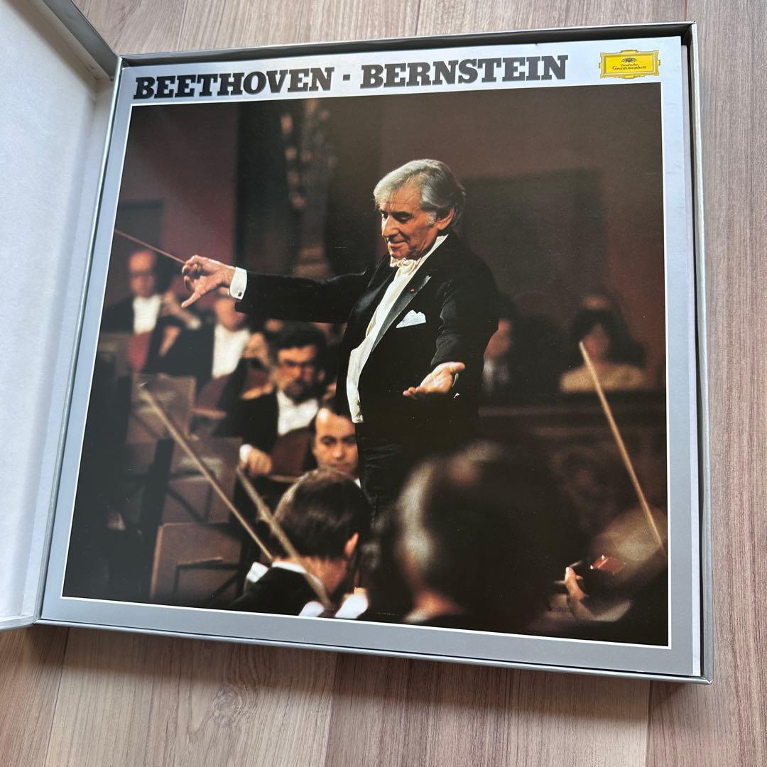 西独盤　レナード・バーンスタイン、ウィーンフィル、ベートーヴェン交響曲 8LP