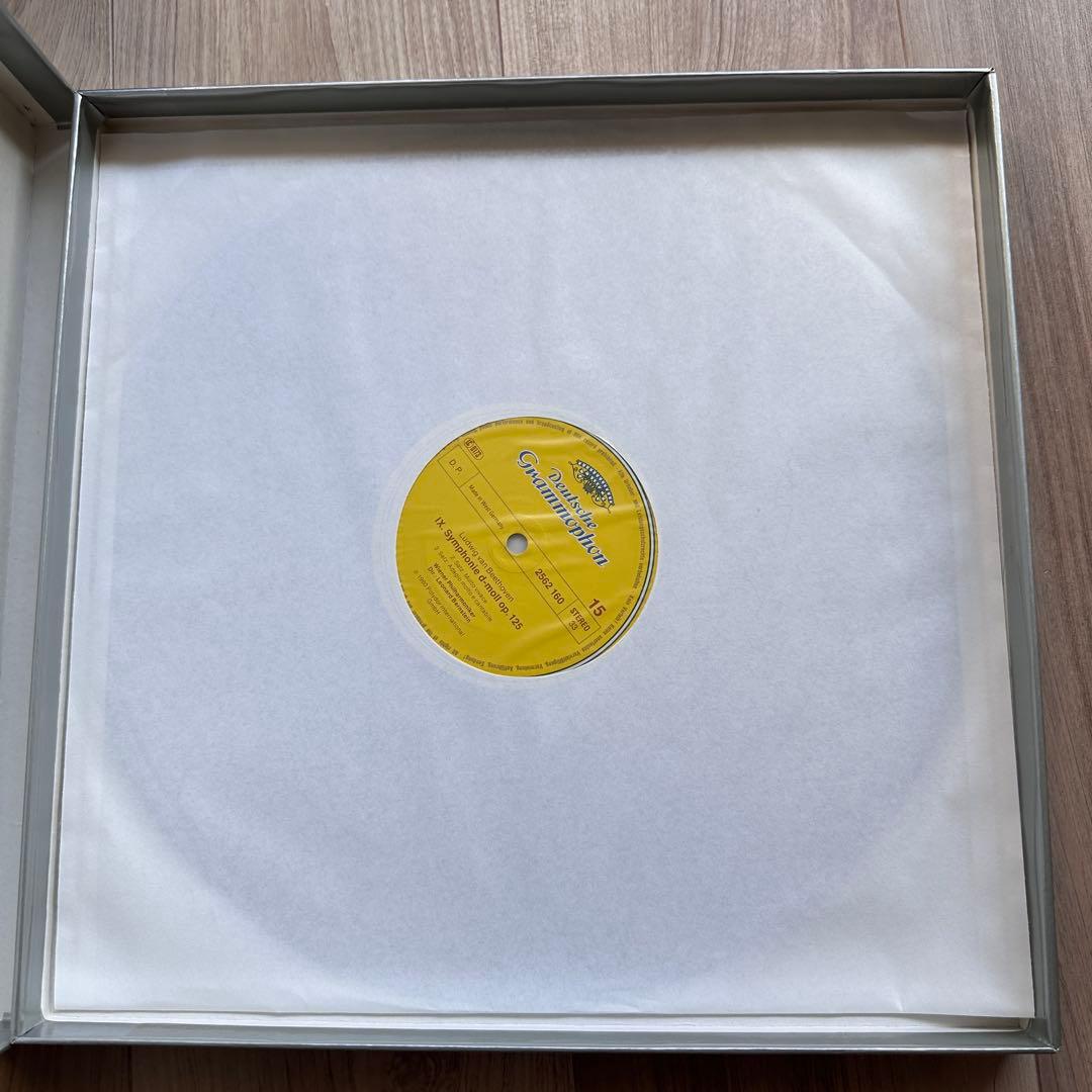 西独盤　レナード・バーンスタイン、ウィーンフィル、ベートーヴェン交響曲 8LP