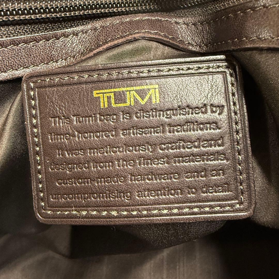 【希少】TUMIトゥミ レザーボストンバッグ　2wayビジネス