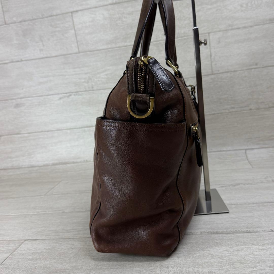 【希少】TUMIトゥミ レザーボストンバッグ　2wayビジネス