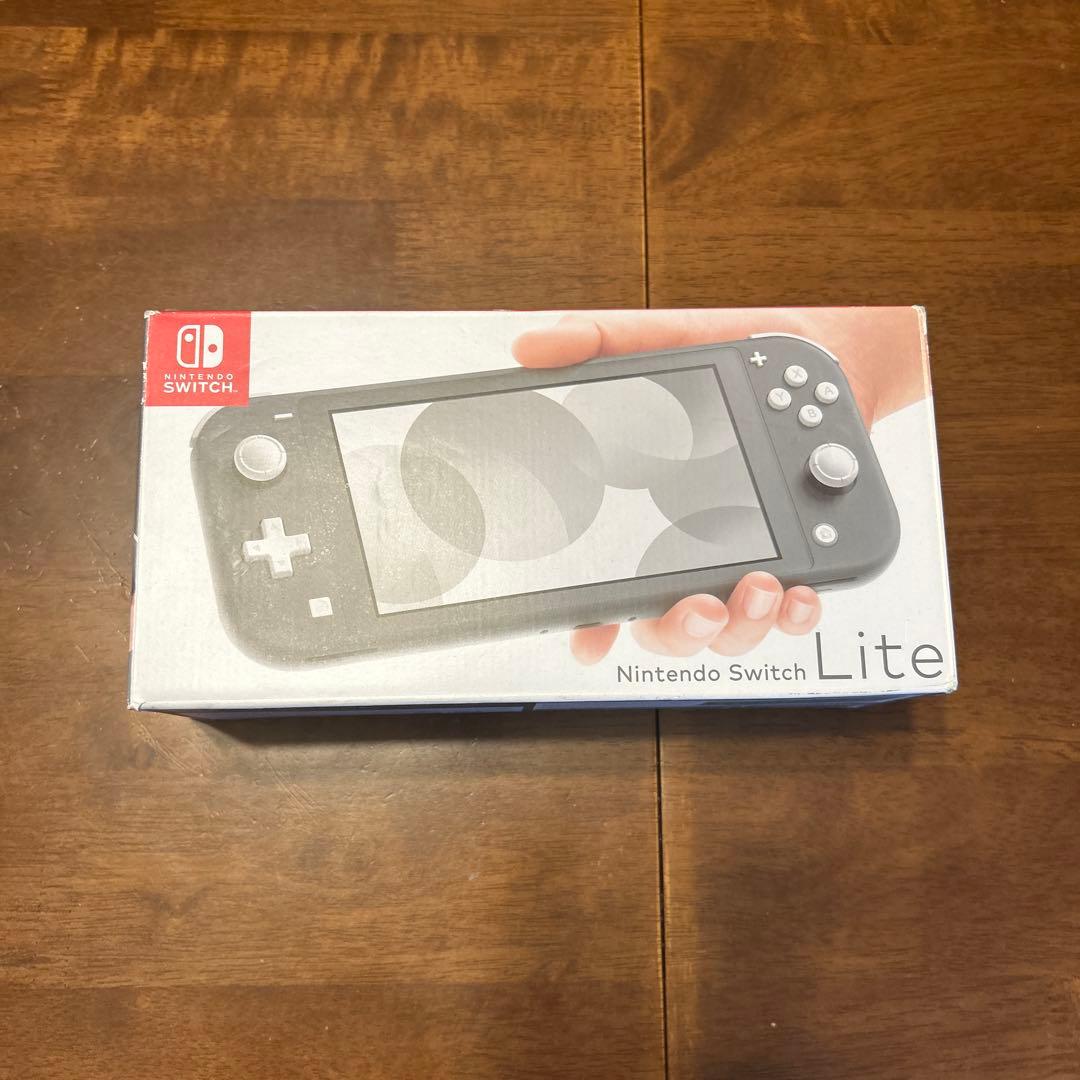 箱有 美品 Switchライト グレー