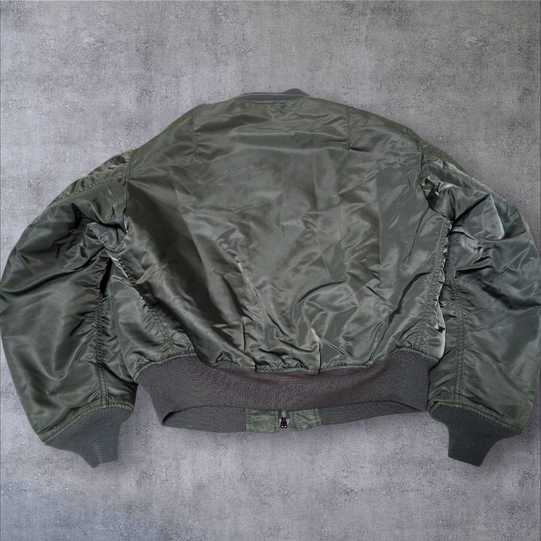 希少✨Schott USA製 MA-1 XL 1949 フライトジャケット 短丈