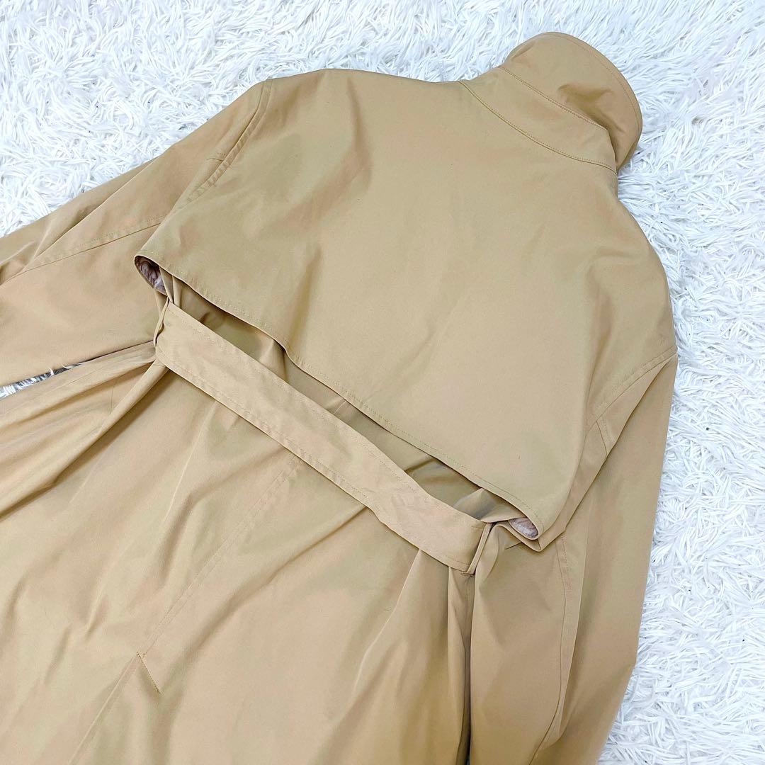 美品★スローブイエナ コットンライクウオッシャブルトレンチコート 36 ベージュ