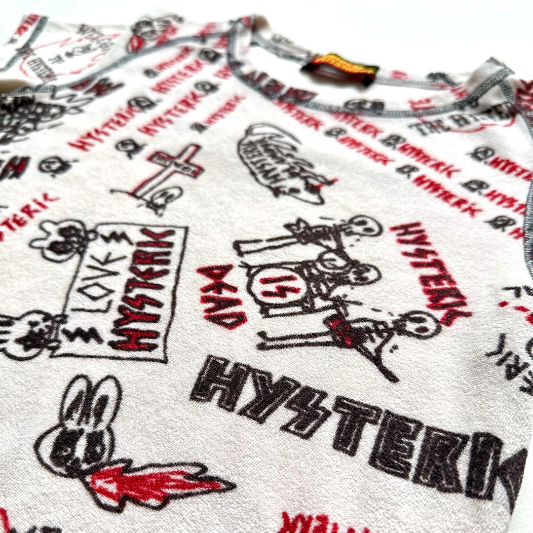 【ヒステリックグラマー】'90 ロックTシャツ カットソー(FREEサイズ)