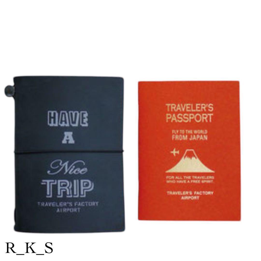 新品 TRAVELER'S FACTORY トラベラーズノート パスポートサイズ