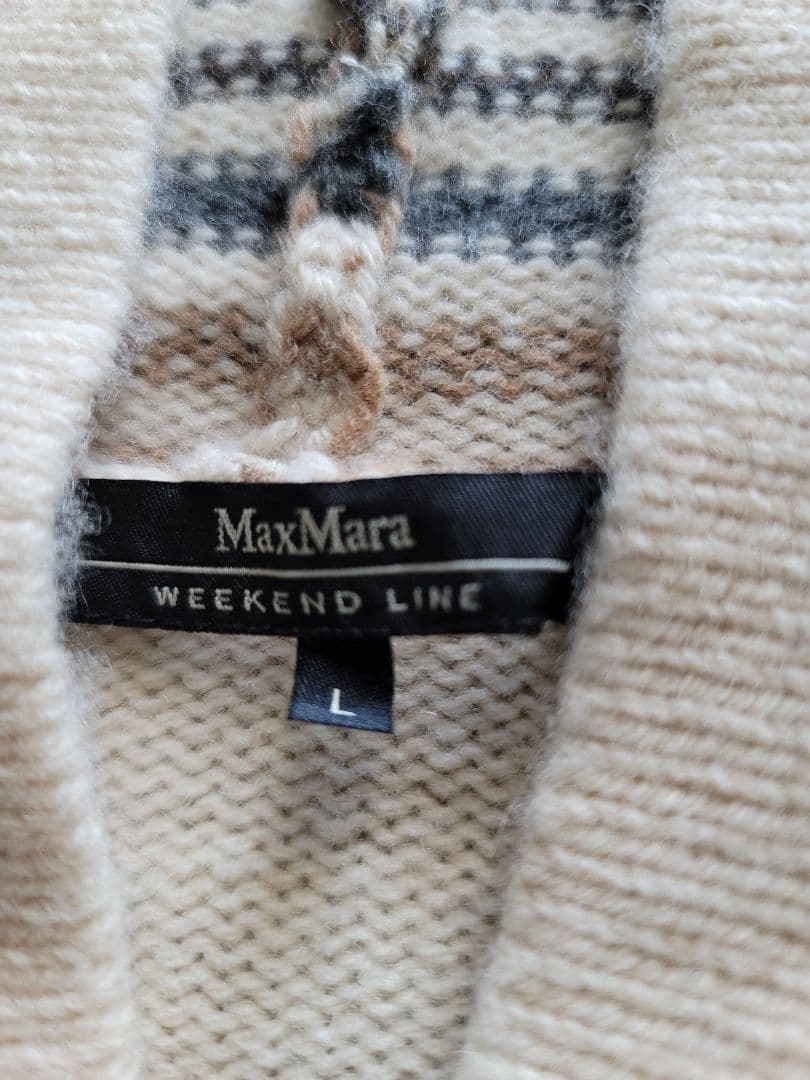 【週末限定値下】MaxMara WEEKEND LINE Lサイズ カーディガン
