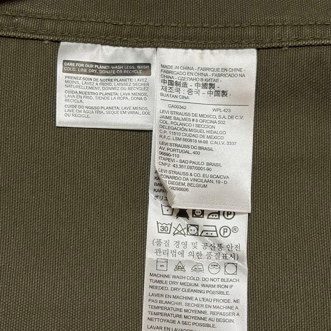 Levi's リーバイス　カバーオール　カーキ　Mサイズ　美品
