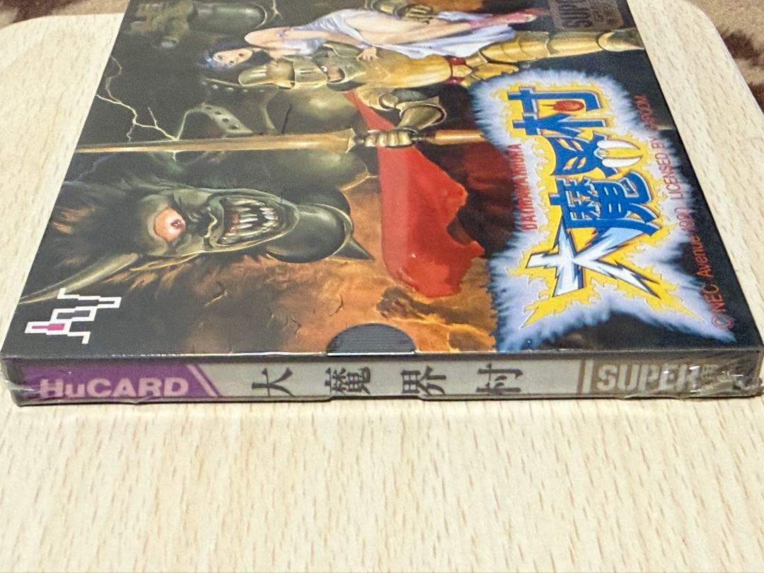 【新品未開封】PCエンジン SuperGrafx 大魔界村 HuCARD NEC