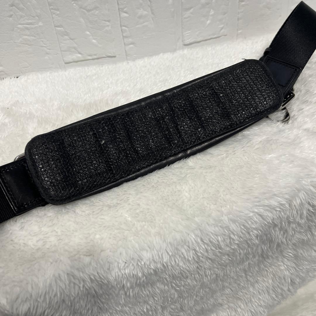 【希少】TUMI トゥミ　2WAY ボストンバッグ 牛革　ブラック
