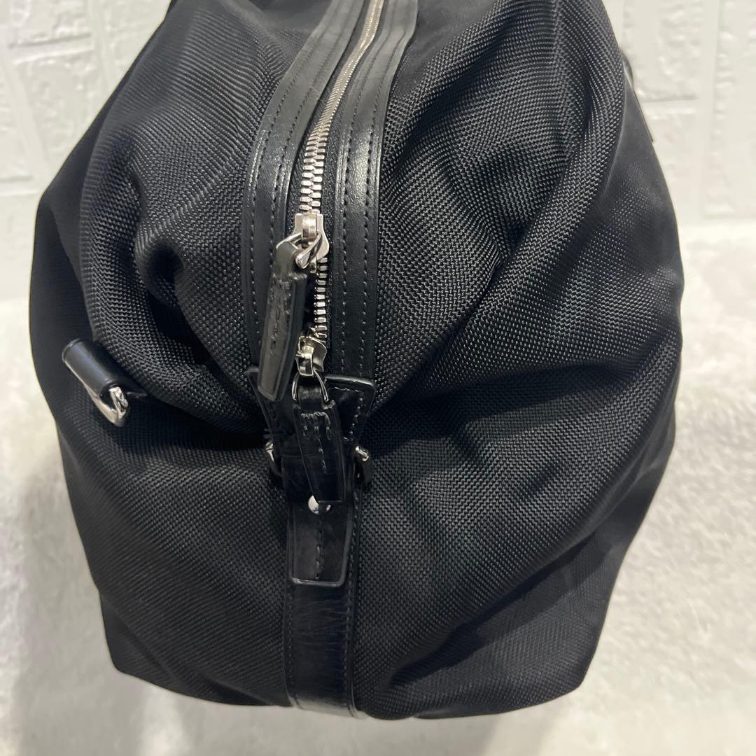 【希少】TUMI トゥミ　2WAY ボストンバッグ 牛革　ブラック