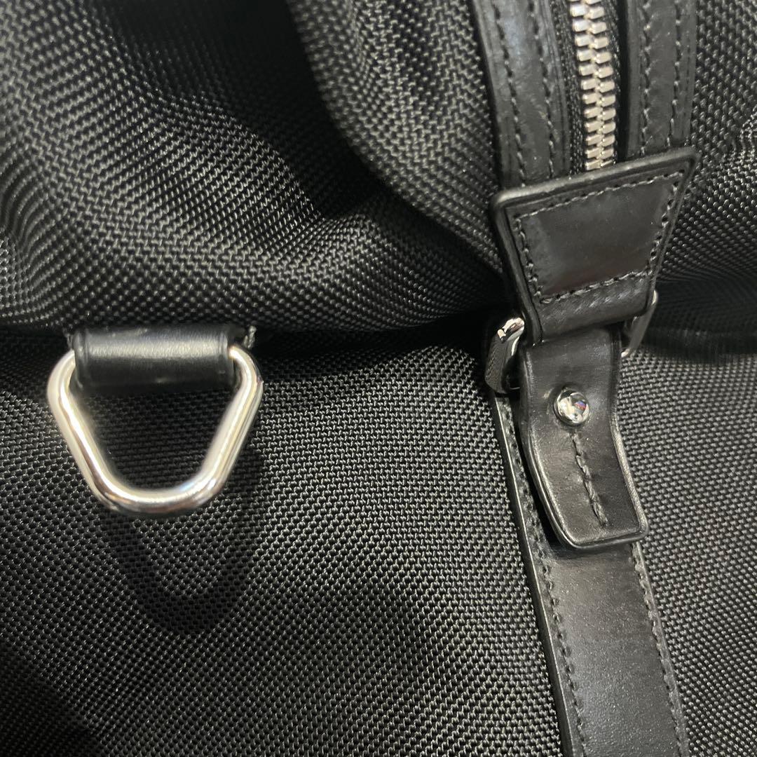 【希少】TUMI トゥミ　2WAY ボストンバッグ 牛革　ブラック