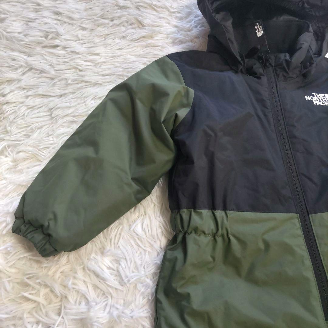 THE NORTH FACE スノーウェア 90cm カーキ ジャンプスーツ