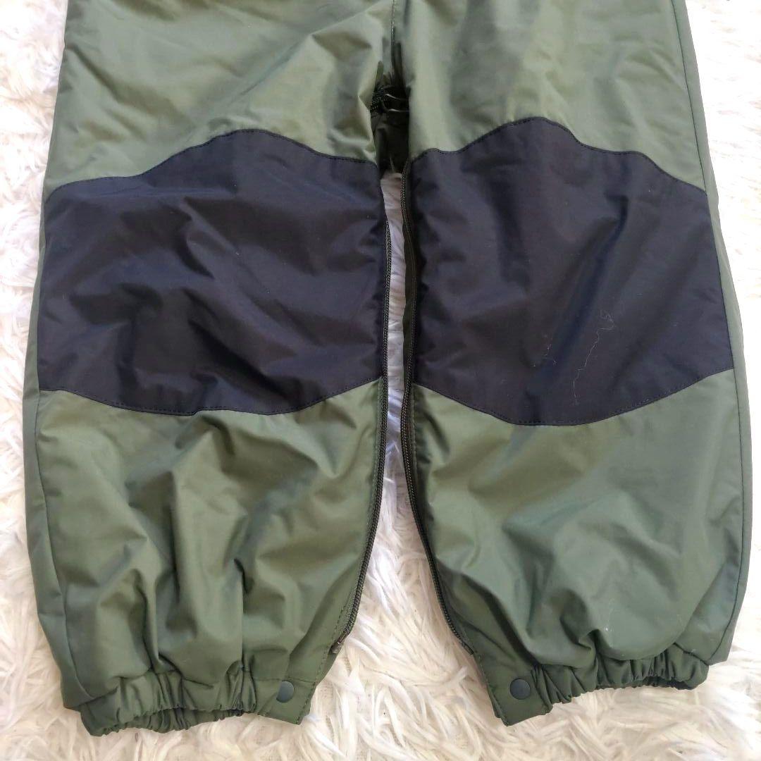 THE NORTH FACE スノーウェア 90cm カーキ ジャンプスーツ