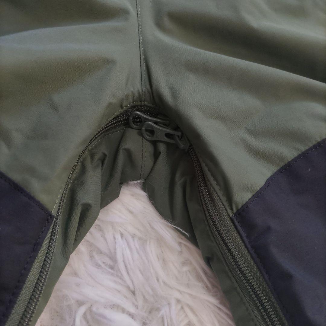 THE NORTH FACE スノーウェア 90cm カーキ ジャンプスーツ