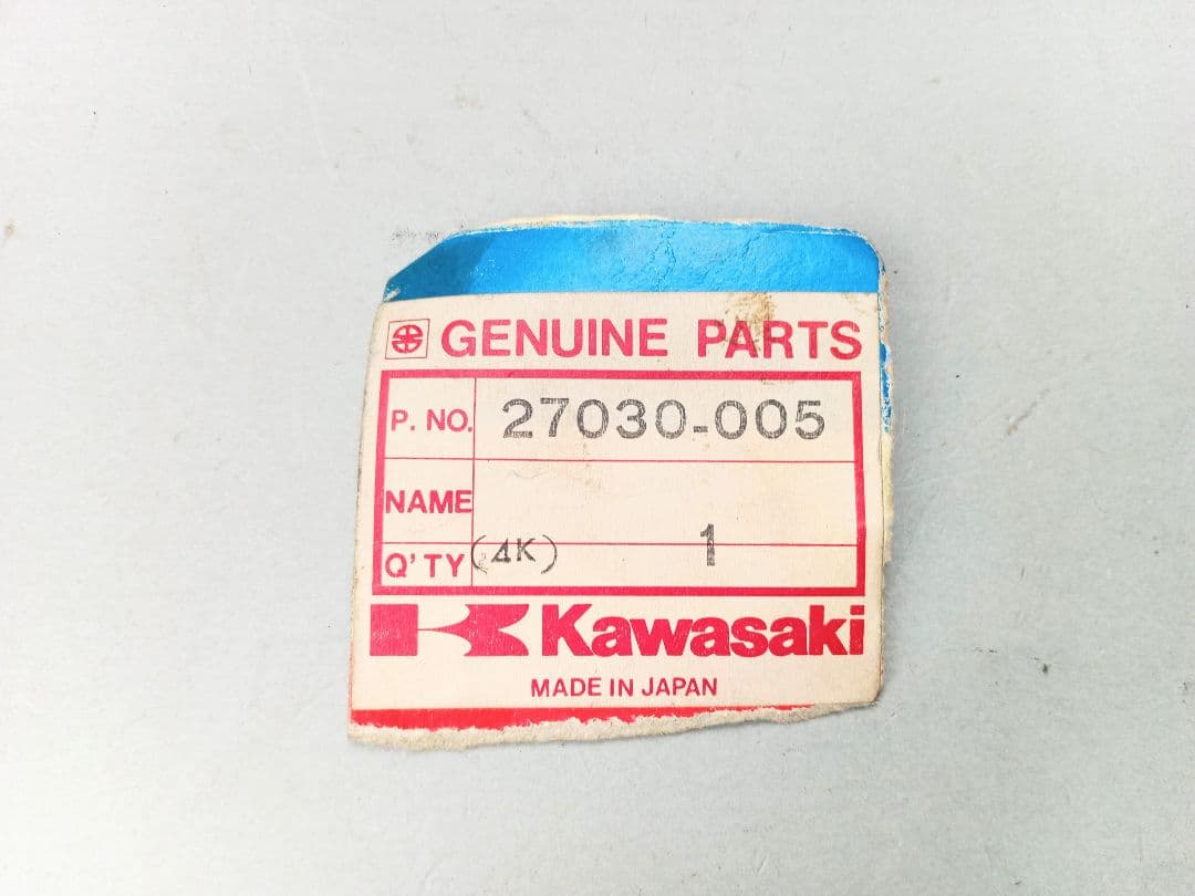 当時物 未使用 カワサキ KZ1000 純正シートロック