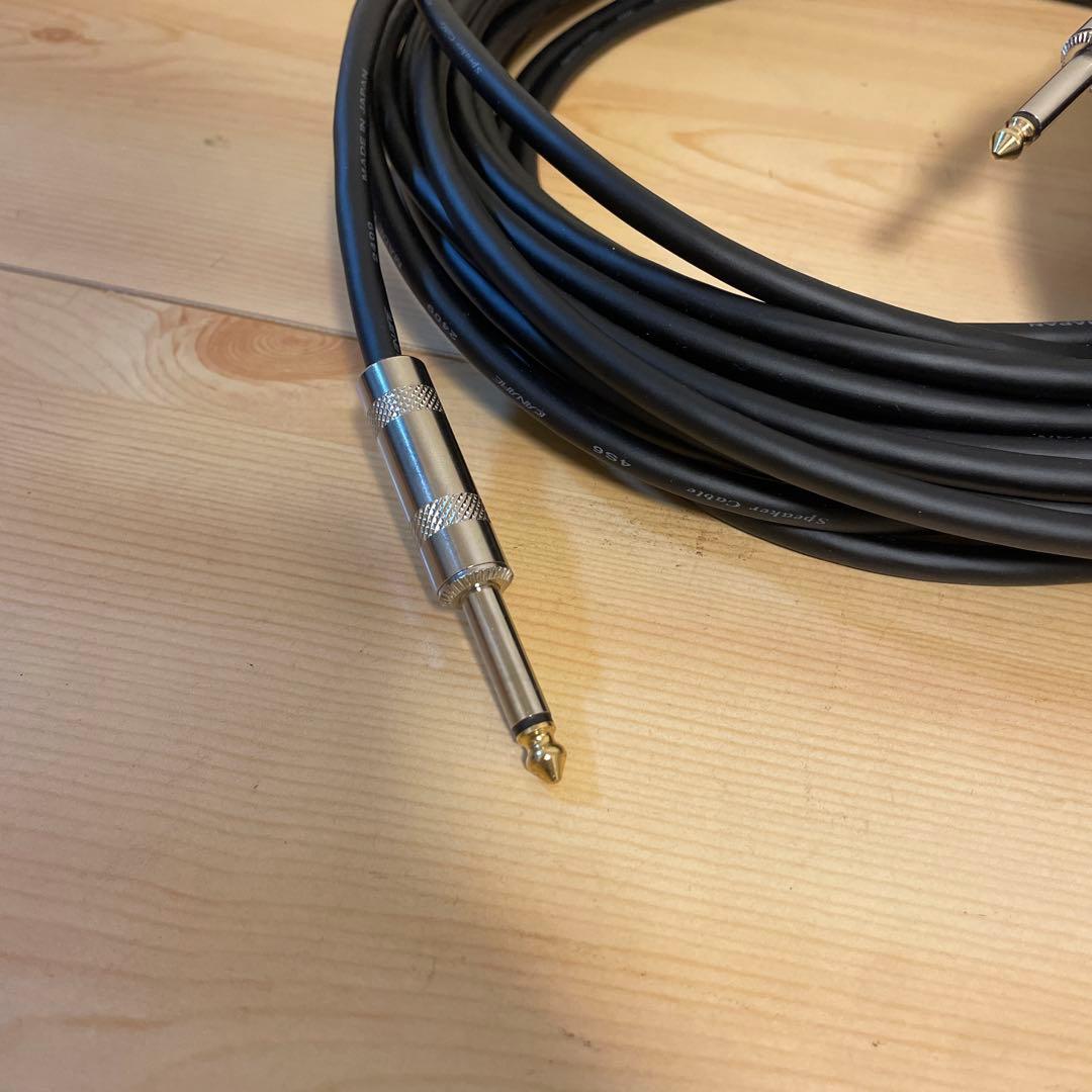 CANARE スピーカーケーブル　4s6 フォン-フォン　15m 2本セット