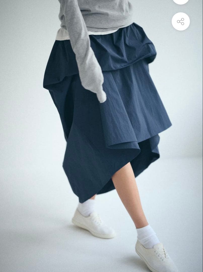 美品✨️ SEA TYPEWRITER DRAPE SKIRT ロングスカート