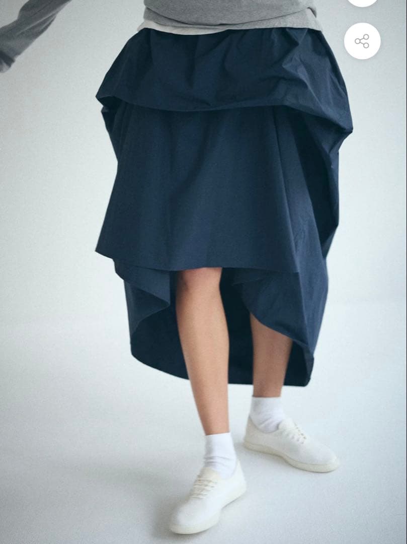 美品✨️ SEA TYPEWRITER DRAPE SKIRT ロングスカート