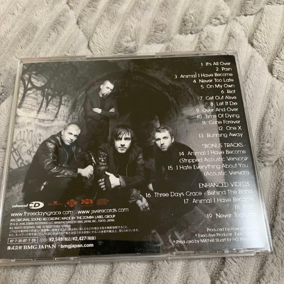 ワン-X～スペシャル・エディション　スリー・デイズ・グレイス CD