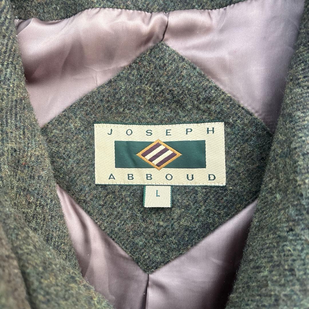 JOSEPH ABBOUD ダッフルコート ロング　L オリーブグリーン