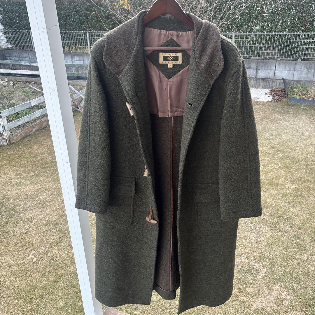 JOSEPH ABBOUD ダッフルコート ロング　L オリーブグリーン