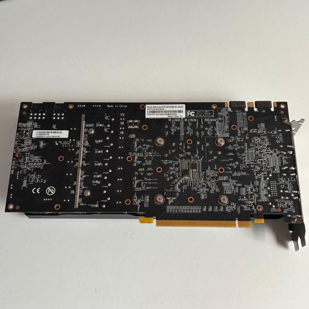 グラフィックボード・グラボ・ビデオカード ELSA GTX1070 8GB