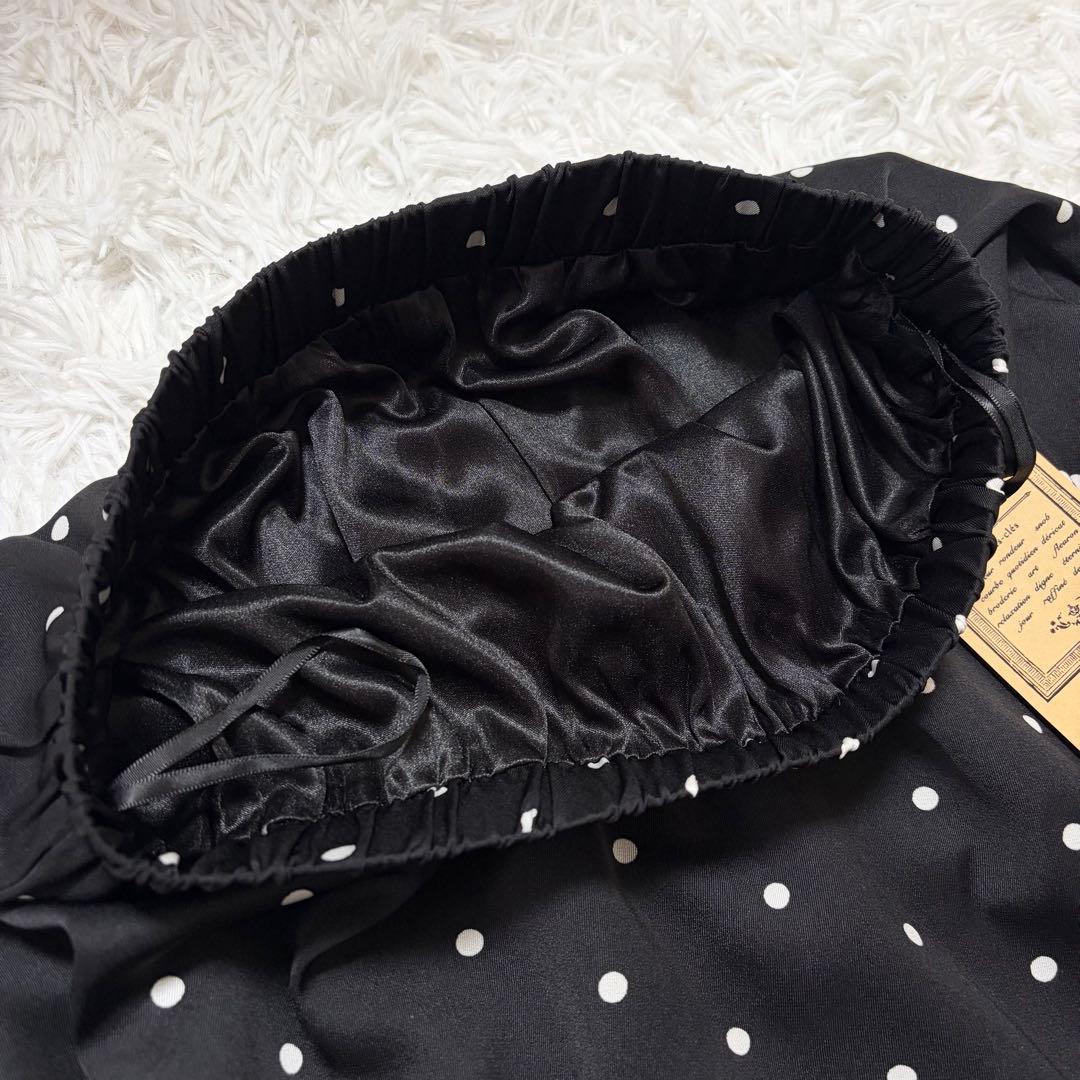 新品タグ付き BEARDSLEY ビアズリー ドットパッチワークロングスカート