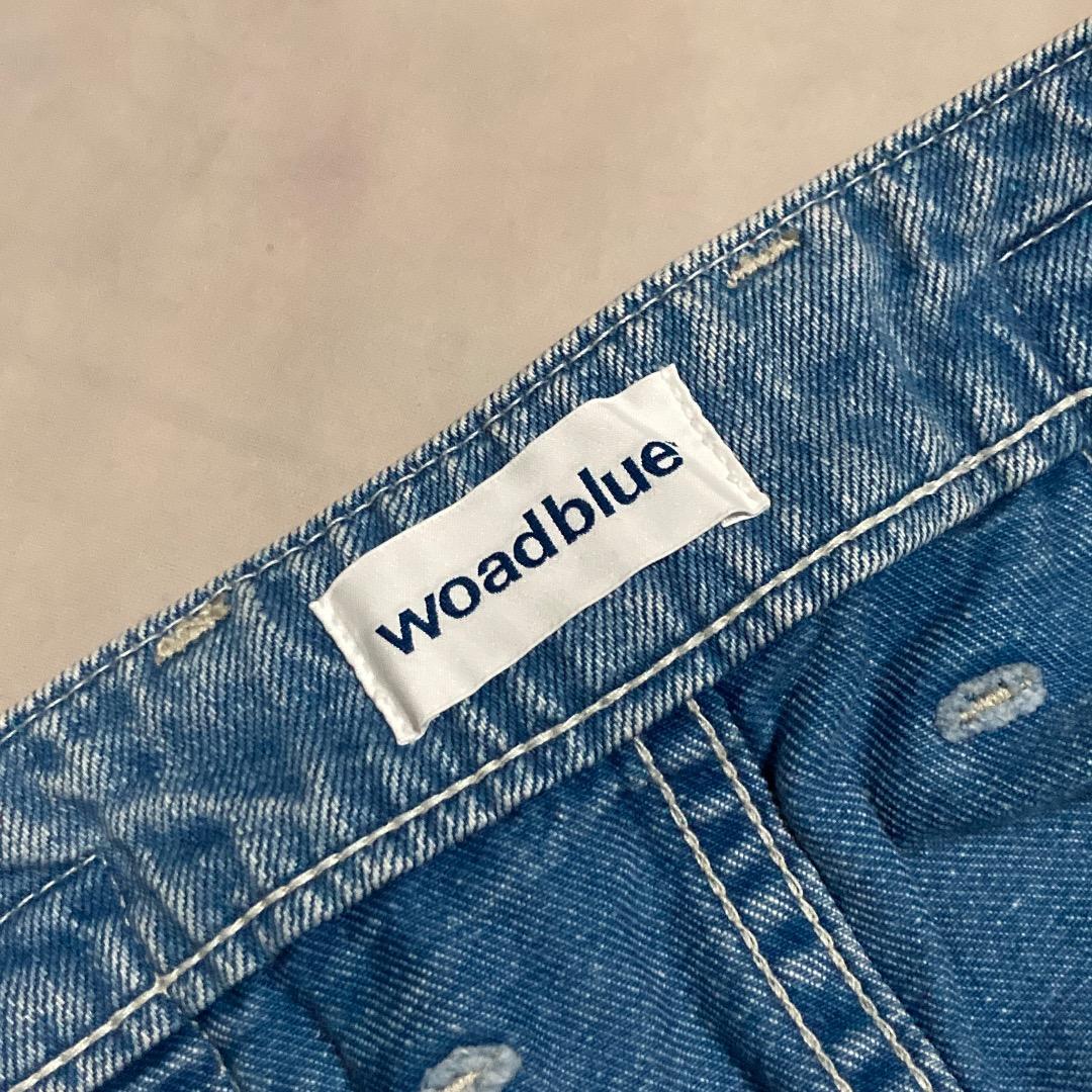 IENA　woadblue デニムマキシスカート