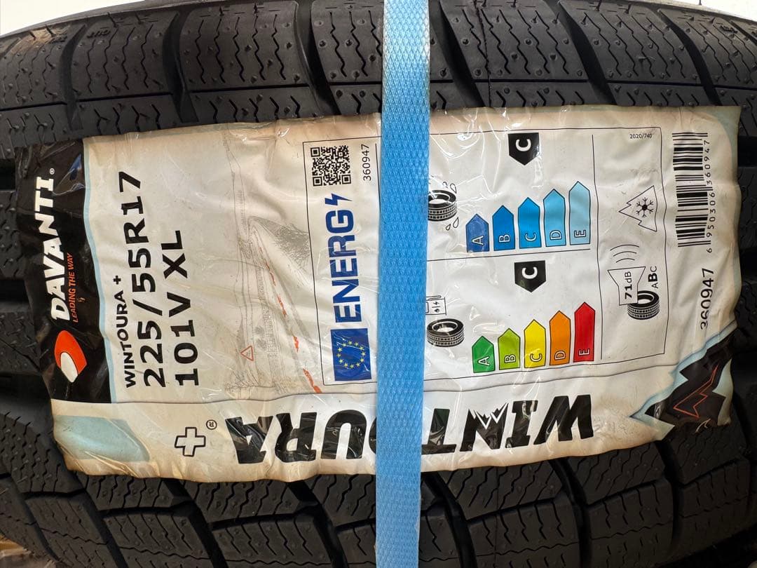 新品❗️DAVANTI WINTOURA+ 225/55R17 101V XL