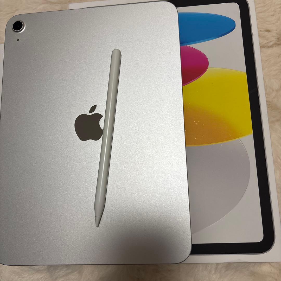 Apple iPad 第10世代 本体 シルバー 箱付き