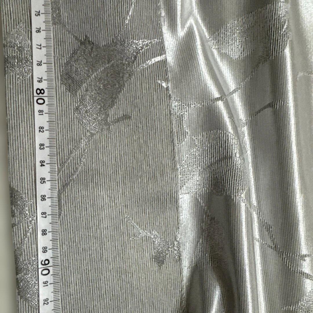 アスワン　150✖️230 高級カーテン グレー