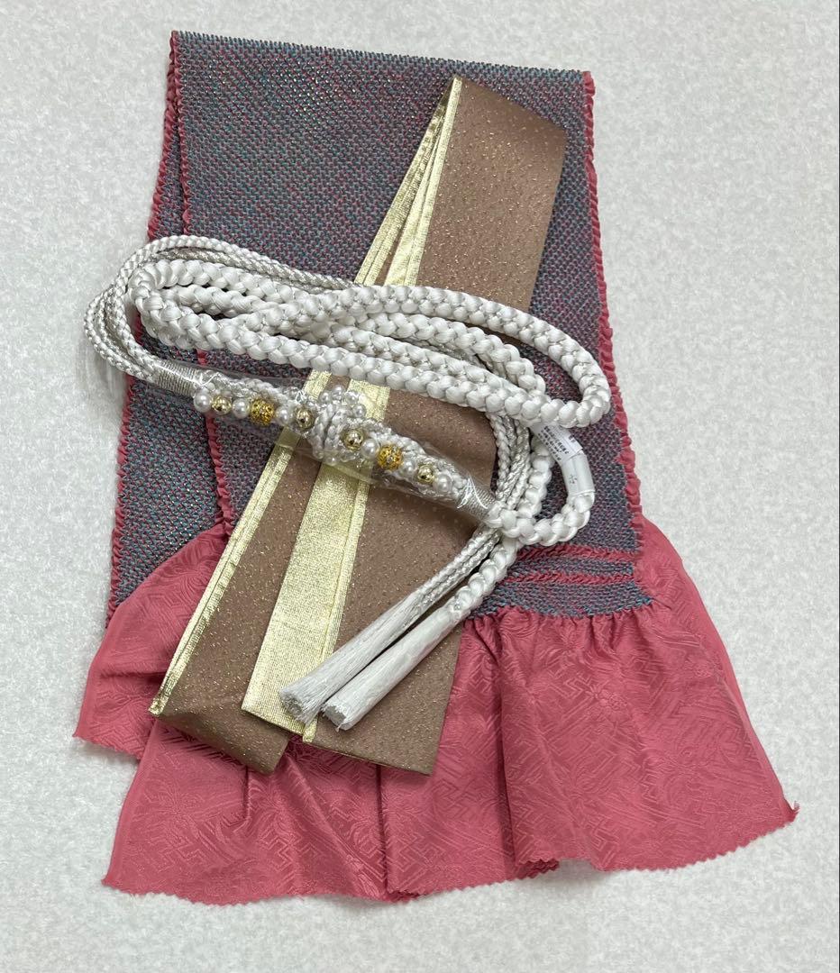 振り袖　フルセット　別誂長襦袢　大正ロマン　くすみ系小物類　刺繍入り　822