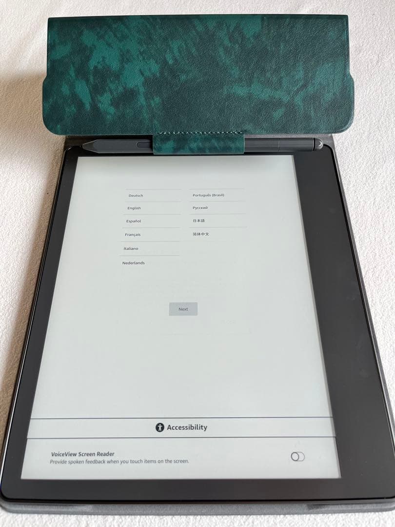 【ほぼ未使用】Kindle Scribe 32GB ペン・カバー付き 初期化済み