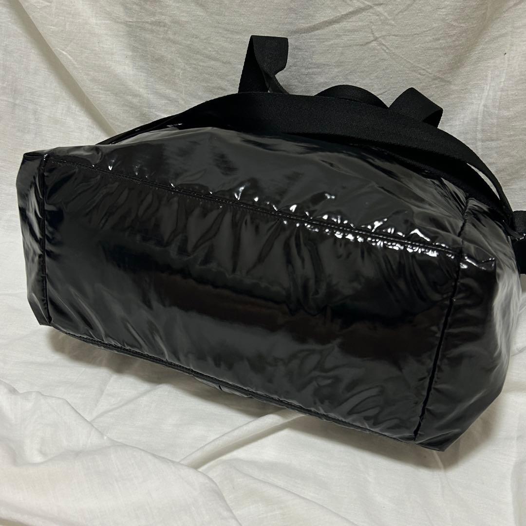 【美品】 ひとりっぷ×レスポートサック　ライアントラベルトート　ブラック