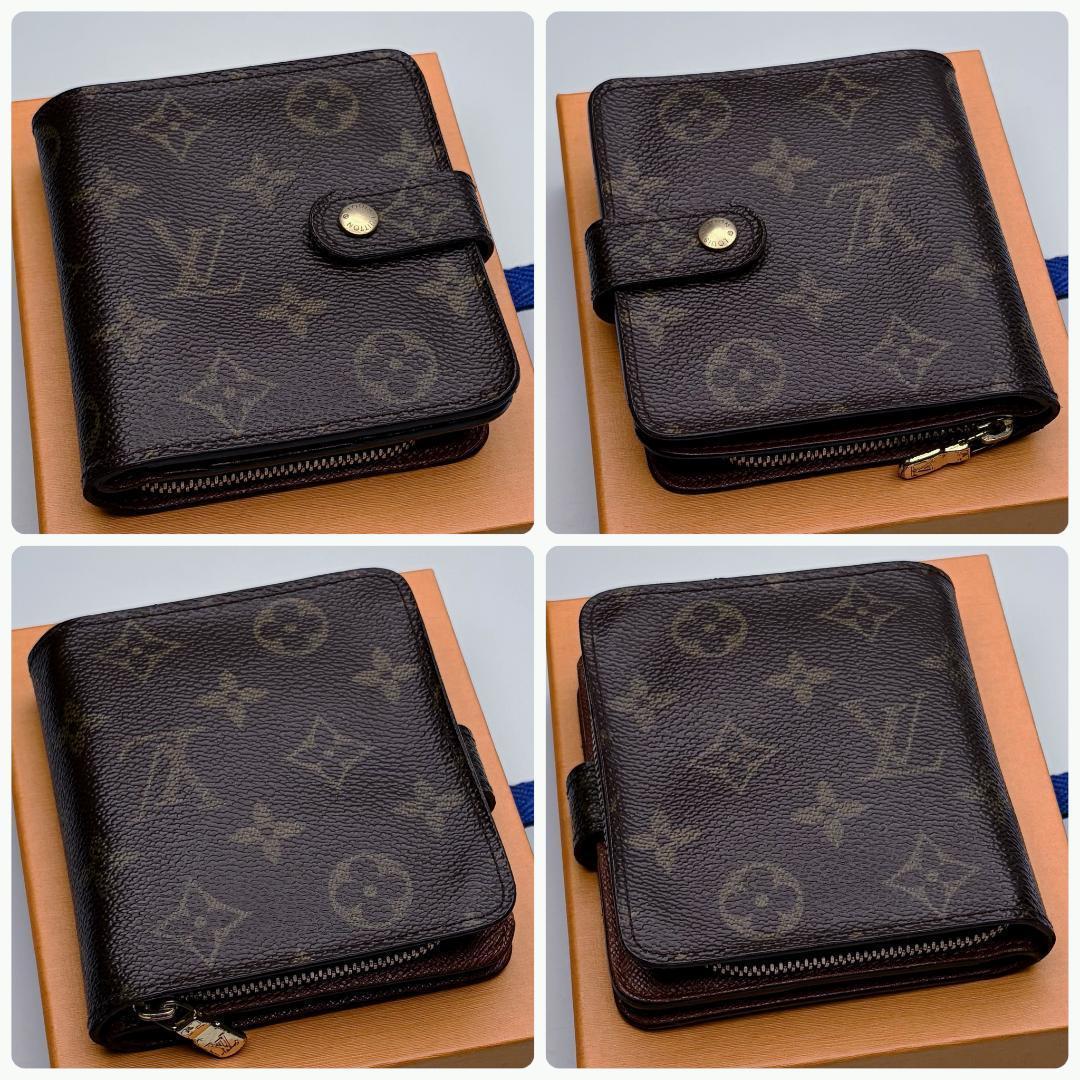 本日限り✨ ルイヴィトン コンパクトジップ モノグラム 正規品保証 Z492