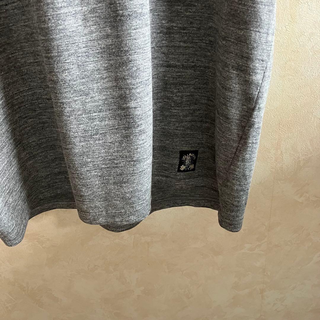 希少 初期タグ ワコマリア プレイングマリアtシャツ 杢グレー L