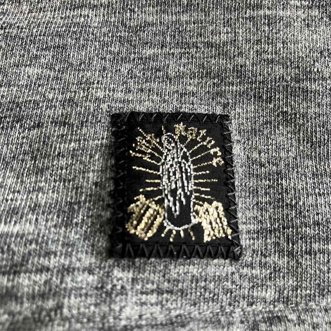 希少 初期タグ ワコマリア プレイングマリアtシャツ 杢グレー L