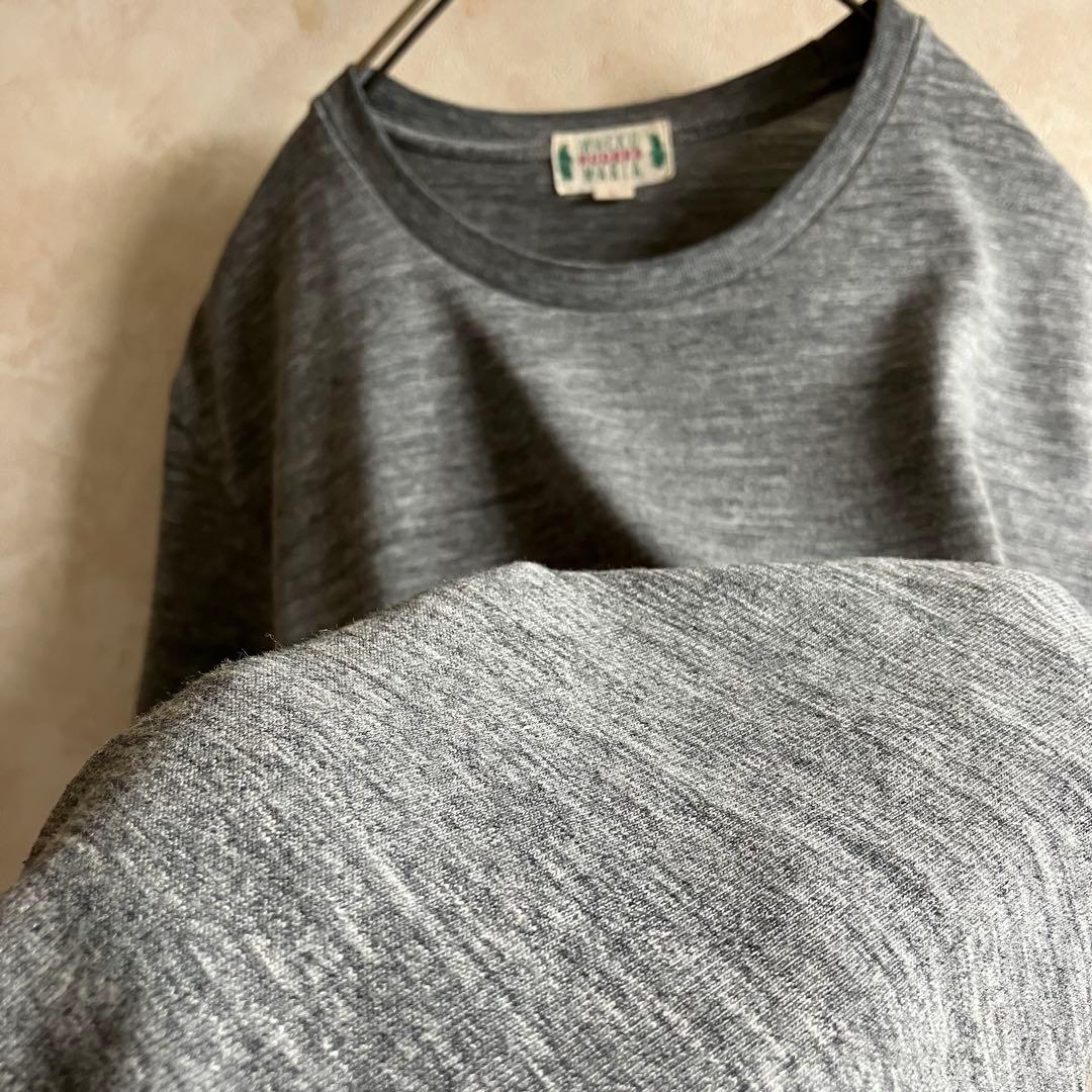 希少 初期タグ ワコマリア プレイングマリアtシャツ 杢グレー L