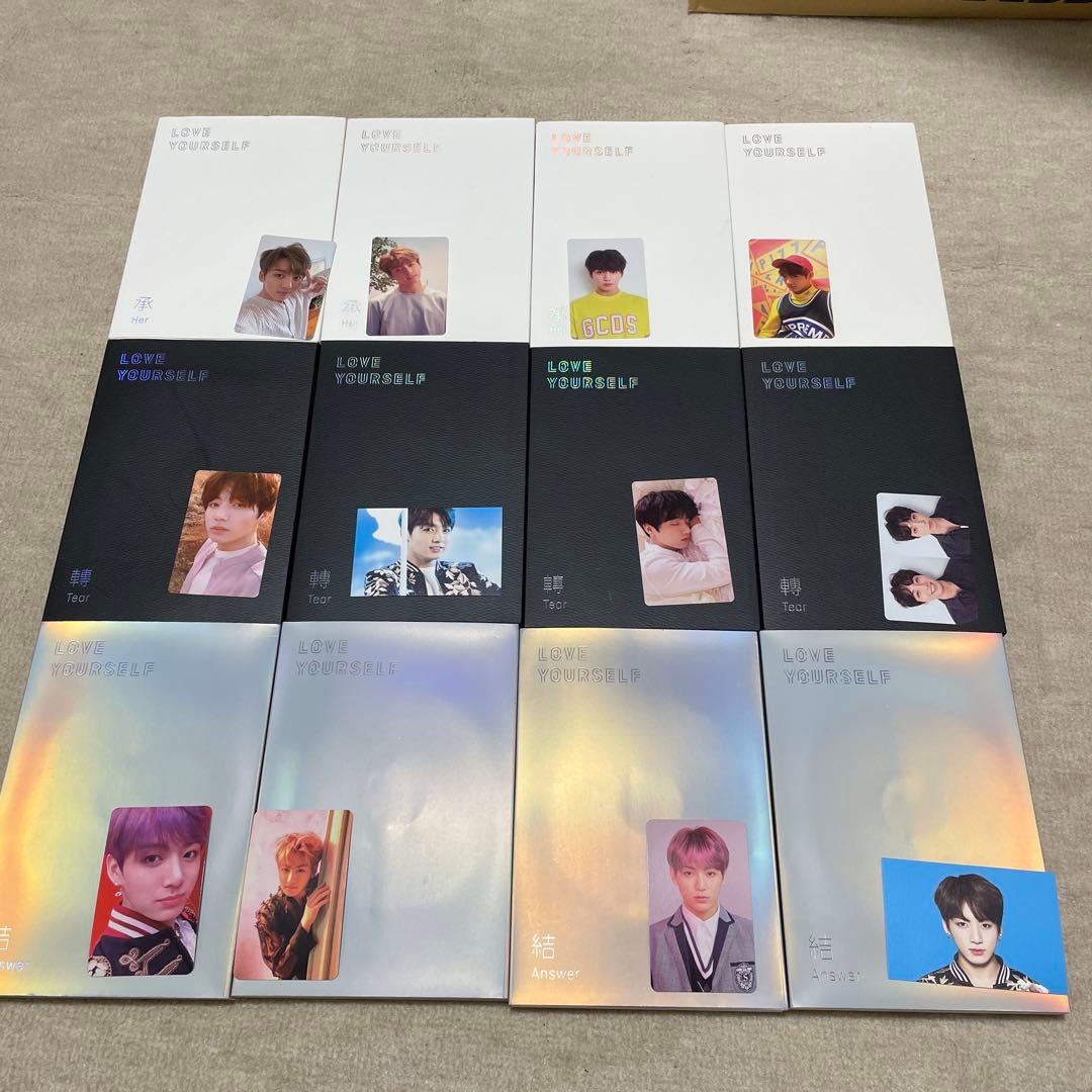 BTS LOVE YUORSELFトレカ
