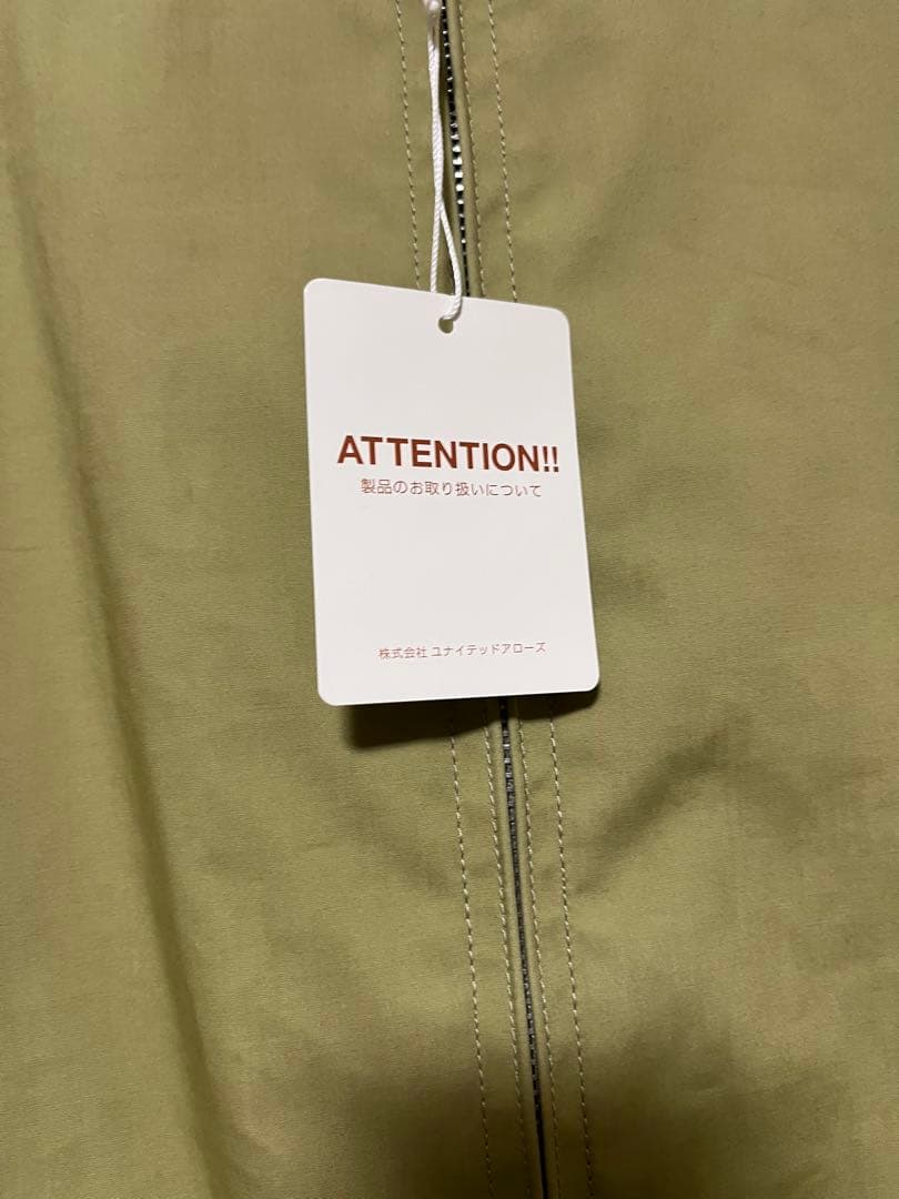 【miyanaga】新品UNITEDARROWS ベージュ スイングトップ