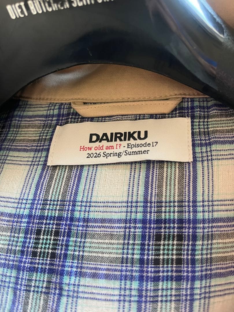 ジャケット・アウター 26SS DAIRIKU Jude Big Sleeve Swing Top