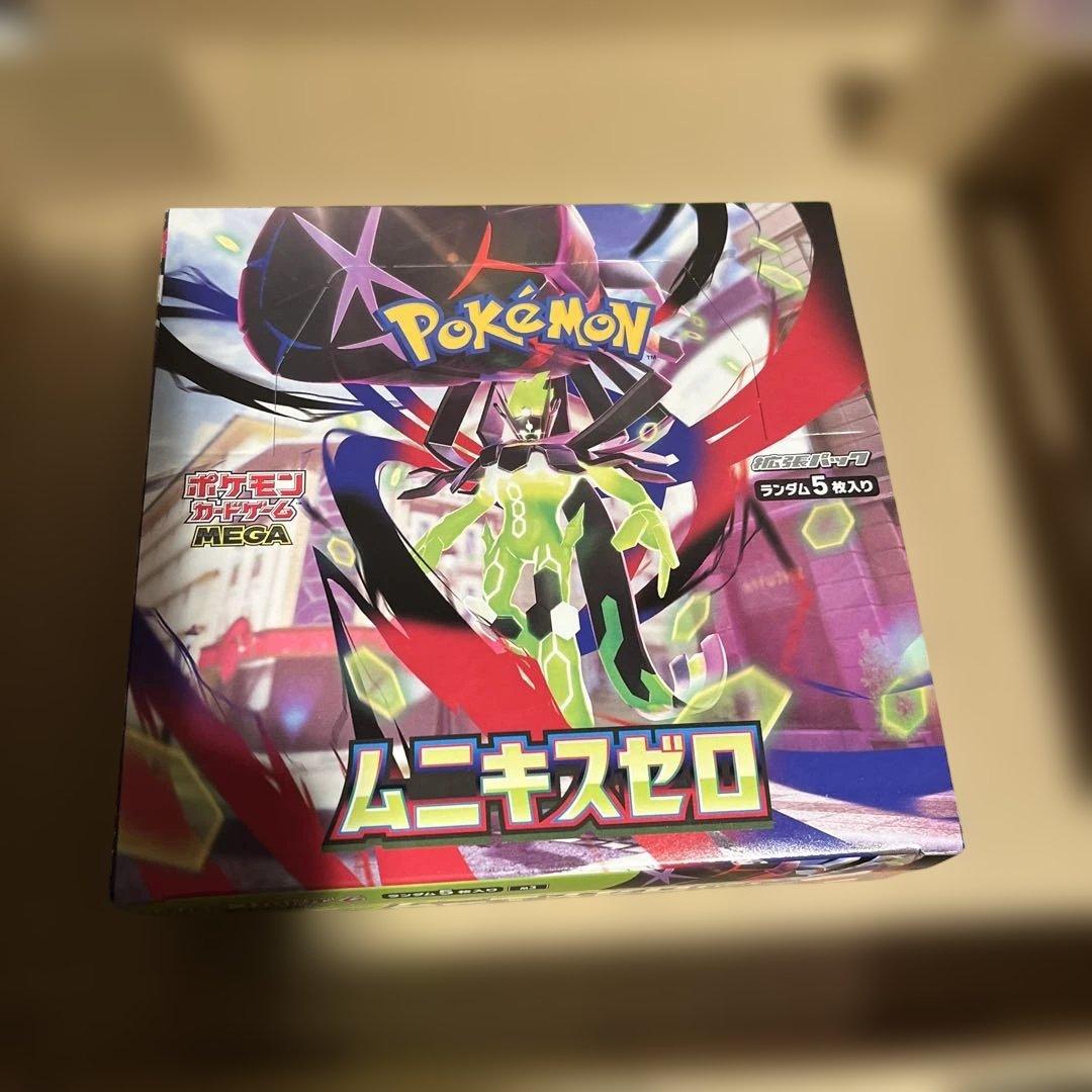 ポケモンカード　ムニキスゼロ　シュリンクなし box 新品未開封