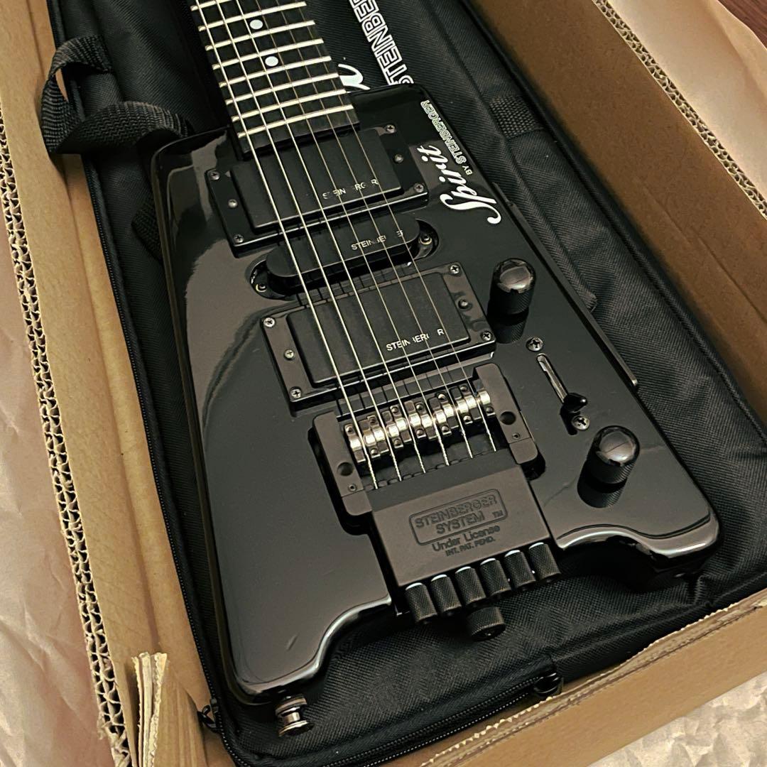 ギター STEINBERGER Spirit GT-PRO DELUXE BLACK