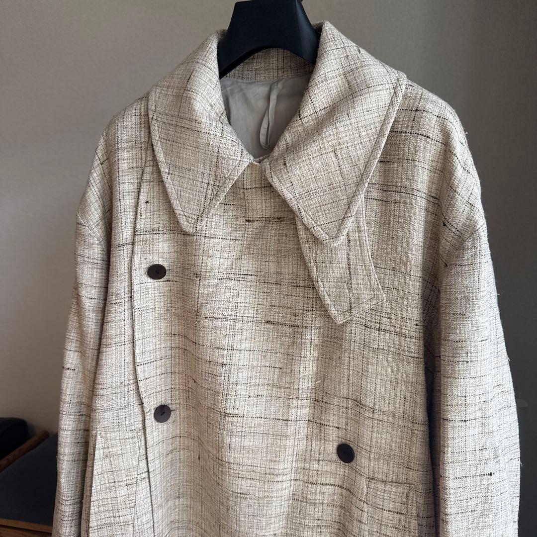 Edwina Horl シルクビッグトレンチコート