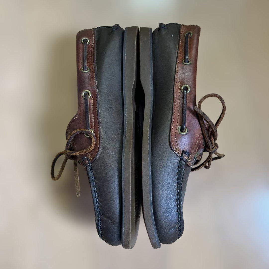 Timberland 2eye デッキシューズ　US7 usa製 ブラウン