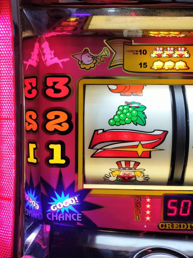 【パチスロ実機】北電子★アイムジャグラーSP（レッドパネル）【不要機付】