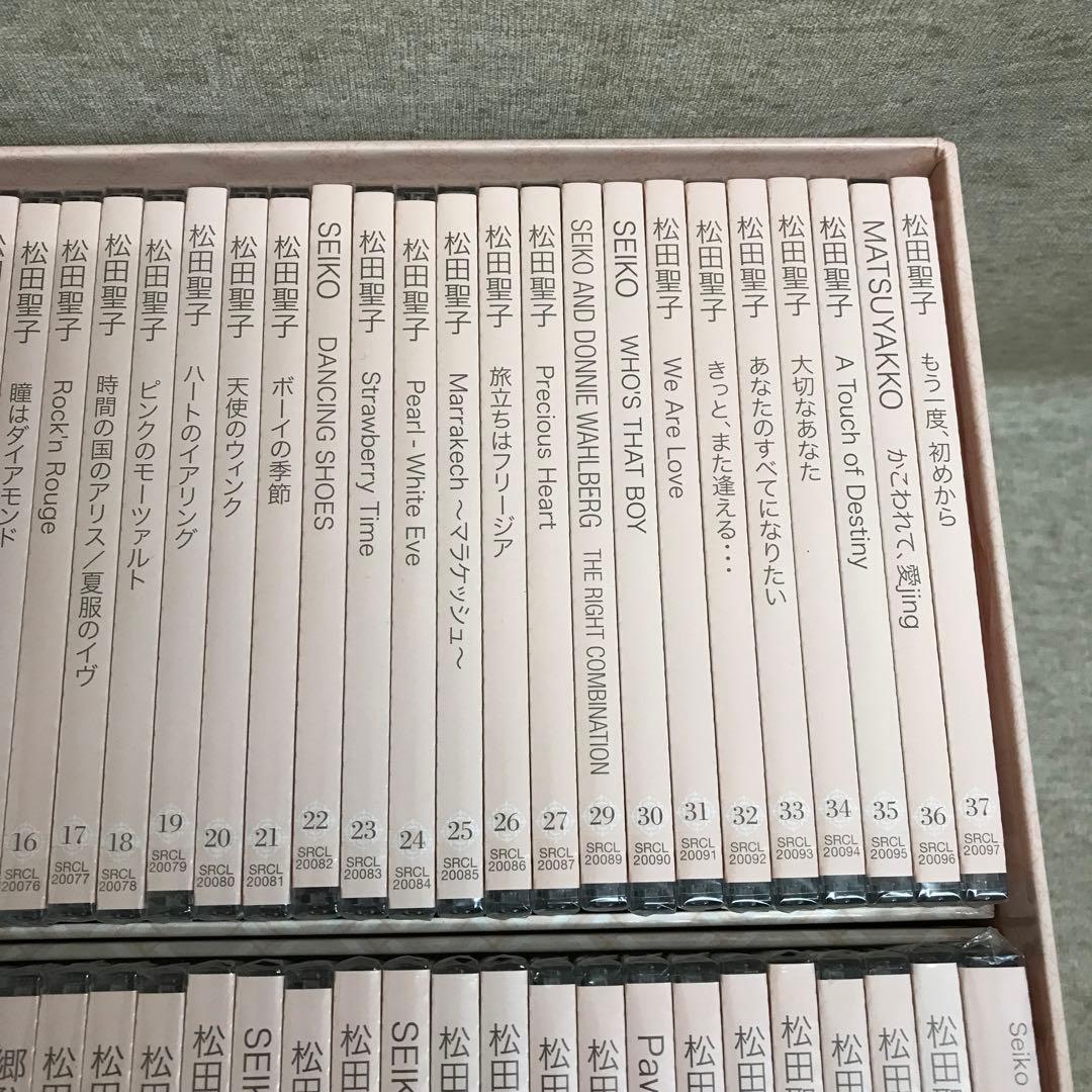 松田聖子 シングルコレクション 30th Anniversary 一部欠品