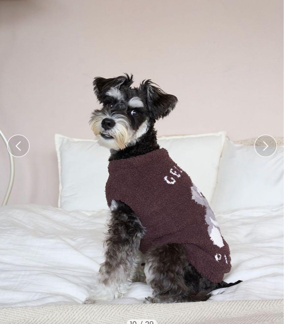 ジェラートピケ ベビモコシュナウザージャガードプルオーバーXLサイズ